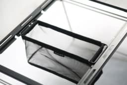 Portable 1 Unit Net Drain Basket Outdoor IGT Camping Folding Storage Box 1 Unit Lightweight Mesh Drain Basket IGT Accessories