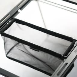 Portable 1 Unit Net Drain Basket Outdoor IGT Camping Folding Storage Box 1 Unit Lightweight Mesh Drain Basket IGT Accessories