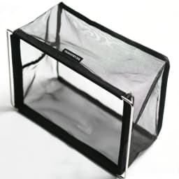 Portable 1 Unit Net Drain Basket Outdoor IGT Camping Folding Storage Box 1 Unit Lightweight Mesh Drain Basket IGT Accessories