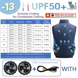 NEWS USB 12V/5V 4Fan Couples Summer Breathable Cooling Vest Sleeveless Fan Air Conditioner Jacket Heat Resistant Outdoor Workwea