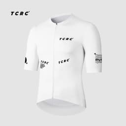 TCRC Classic Cycling Jersey Summer Short Sleeve Bike Shirts Men Women's Quick Dry Breathable Bicycle Tops MTB Clothing