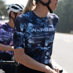 X-TIGER Women's Cycling Jersey Summer Slim Fit Breathable Quick-drying Cycling Jersey Mountain Road Bicycle Pro Cycling Jersey