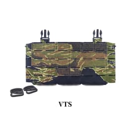New Tactical Chest Hanging Main Body Front Panel Bag for ARC Placard V4 Vest Triple 5.56 Magazine Storage Pouch