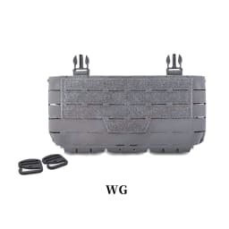 New Tactical Chest Hanging Main Body Front Panel Bag for ARC Placard V4 Vest Triple 5.56 Magazine Storage Pouch
