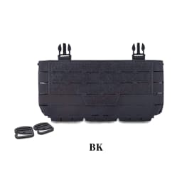 New Tactical Chest Hanging Main Body Front Panel Bag for ARC Placard V4 Vest Triple 5.56 Magazine Storage Pouch