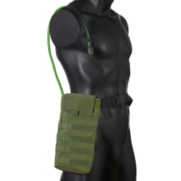 MOLLE Expansion System Accessories Water Bag Pack+2.0L Soft Water Bag Set Large Diameter Rotary Cap Bite Drinking Pipe