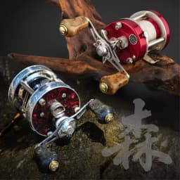 Gomexus 80mm BFS Baitcasting Reel Handle Vintage Cypress Wood Knob for Stream Trout Shimano Calcutta Conquest Aldebaran