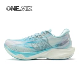 ONEMIX New Man Carbon Board Running Shoes Shock Absorption High Elasticity Breathable Sports Shoes for Comprehensive Training