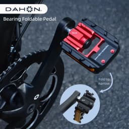 For Dahon Bicycle Foldable Bearing Pedals For Road Mountain Folding Bike Universal Quick Release Aluminum Alloy Bearing Pedals