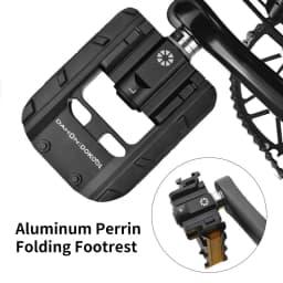 For Dahon Bicycle Foldable Bearing Pedals For Road Mountain Folding Bike Universal Quick Release Aluminum Alloy Bearing Pedals