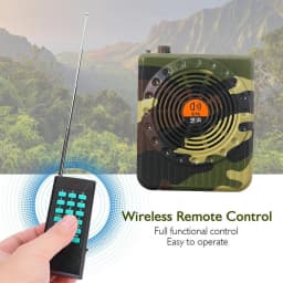 E76 Professional Small Size Sound Amplifiers Decoy Calling Speaker Hunt Tool Remote Remote Control Amplifier Sound Amplifiers