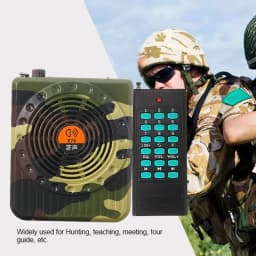 E76 Professional Small Size Sound Amplifiers Decoy Calling Speaker Hunt Tool Remote Remote Control Amplifier Sound Amplifiers