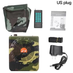 E76 Professional Small Size Sound Amplifiers Decoy Calling Speaker Hunt Tool Remote Remote Control Amplifier Sound Amplifiers