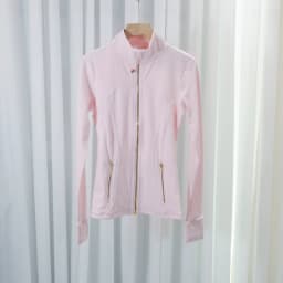 New Version Gold Zipper Slimming Jacket Yoga Stand Collar Coat Slim Fit Quick-Dry Sports Thin GoldThin Twilight Rose Gold Summer