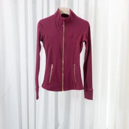 New Version Gold Zipper Slimming Jacket Yoga Stand Collar Coat Slim Fit Quick-Dry Sports Thin GoldThin Twilight Rose Gold Summer