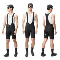 ROCKBROS Summer Cycling Bib Shorts Lightweight High Elastic Breathable Shorts Shock Absorption Sponge Cushion Pad Cycling Shorts