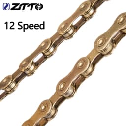 ZTTO Bicycle 12S Gold Chains MTB Road Bike 12 Speed Chain 12V Chain Cycling Accessories With Missing Link Magic Connecter