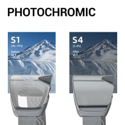 Kapvoe 2026 Skiing Eyewear Flip Ski Goggles Photochromic Snow Goggles Men Snowboard Mask Protection Glasses Snowmobile Winter