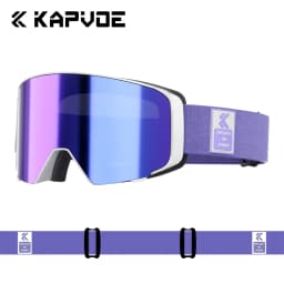 Kapvoe 2026 Skiing Eyewear Flip Ski Goggles Photochromic Snow Goggles Men Snowboard Mask Protection Glasses Snowmobile Winter
