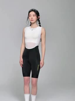 INBIKE Summer Women Cycling Bib Shorts Breathable 3D Padded MTB Bicycle Shorts with Shoulder Straps Bike Biking Bib Shorts Pants