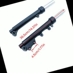 365mm 385mm 420mm Silver Black Damping Front Fork Hydraulic Shock Absorber Suitable for Citycoco Modification Accessories