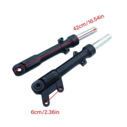 365mm 385mm 420mm Silver Black Damping Front Fork Hydraulic Shock Absorber Suitable for Citycoco Modification Accessories