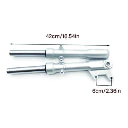 365mm 385mm 420mm Silver Black Damping Front Fork Hydraulic Shock Absorber Suitable for Citycoco Modification Accessories
