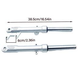 365mm 385mm 420mm Silver Black Damping Front Fork Hydraulic Shock Absorber Suitable for Citycoco Modification Accessories