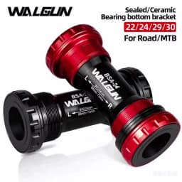 WALGUN BSA30 Ceramic Bottom Bracket AL7075 CNC Sealed Bearing 68-73mm BSA Thread for Road MTB Gravel Bike