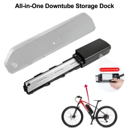 4/5PIN Ebike Battery Base Bottom Mount Base Bracket Holder Plate Compatible with KT-E25 E26 E27 E31 Downtube Battery