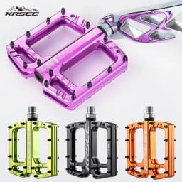 SRUOEC 3 Bearings Mountain Road Bike Sealed Bearing Pedals High Strength Non-Slip Pedals Bicycle Accessories