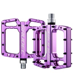 SRUOEC 3 Bearings Mountain Road Bike Sealed Bearing Pedals High Strength Non-Slip Pedals Bicycle Accessories