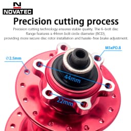 Novatec MTB Hub D041SB D042SB Mountain Bicycle Cube 28H 32H 36H Bike HG Bearing Cube 7 8 9 10 11 12 Speed Disc Brake QR Hub