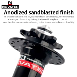 Novatec MTB Hub D041SB D042SB Mountain Bicycle Cube 28H 32H 36H Bike HG Bearing Cube 7 8 9 10 11 12 Speed Disc Brake QR Hub