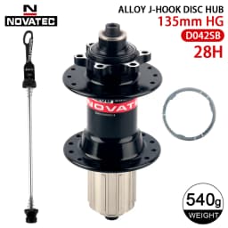 Novatec MTB Hub D041SB D042SB Mountain Bicycle Cube 28H 32H 36H Bike HG Bearing Cube 7 8 9 10 11 12 Speed Disc Brake QR Hub