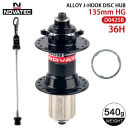 Novatec MTB Hub D041SB D042SB Mountain Bicycle Cube 28H 32H 36H Bike HG Bearing Cube 7 8 9 10 11 12 Speed Disc Brake QR Hub