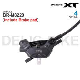 Shimano DEORE XT M8200 Hydraulic Brake Groupset BL-M8200 BR-M8220 4 Piston Bicycle Disc Brake for MTB