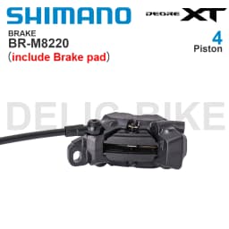 Shimano DEORE XT M8200 Hydraulic Brake Groupset BL-M8200 BR-M8220 4 Piston Bicycle Disc Brake for MTB