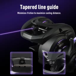 Kingdom Mithras Baitcasting Reel Aluminum Alloy Frame 5.6:1 4.7:1 Gear Ratio 8KG Max Drag 10+1BB For Squid Octopus Fishing