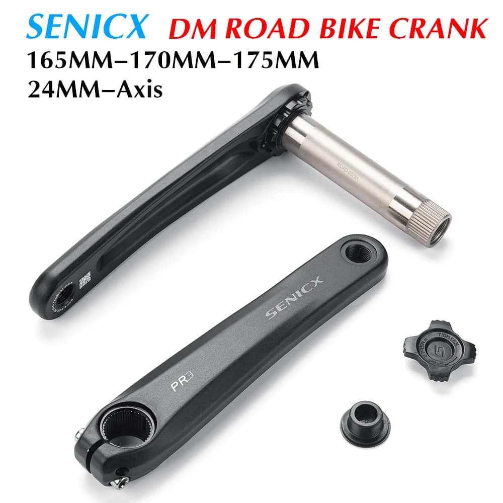SENICX PR3 Road bike 2 x 10 /11/12 Speed Crank 165mm/170mm / 175mm for Road Folding Bike