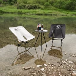 Defthike Official Folding Chair Oversized Camping Chair 7 Series Aluminum Alloy  Load Capacity 150kg Outdoor Portable Chair Home