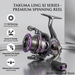 2026 New Takuma Lightweight Spinning Wheel, Metal Wire Cup For Sea Fishing, Shallow Far Throw Fishing Reel, Sports Entertainment