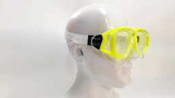 Optical Diving Gear Kit Myopia Snorkel Set, Different Strength for Each Eye, Nearsighted Dry Top Scuba Mask