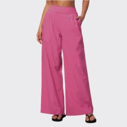 Women Pleated Wide Leg Pants Fitness Running Yoga Pants High Waist Gym Workout Straight Leggings Pilates Running Sports Trousers
