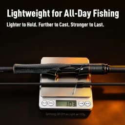 Kingdom Fortitude Keel Pro Fishing Rod 2.59m 2.76m RF Action MH Fuji A Toray Carbon Cloth Long Casting Spinning Fishing Rods