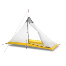 Ultralight Camping Tent 2-4 Person Outdoor 40D Nylon Silicone Coated Rodless Pyramid Large Tent Breathable 3-4 Season Inner Tent