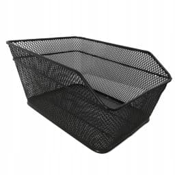 Waterproof Rear Bike Basket 10kg – Black Foldable Bicycle Cargo Rack Bag, Quick Release, 20L for Shopping & Storage