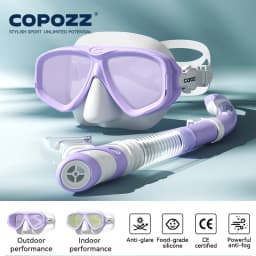 COPOZZ Professional Diving Scuba Mask No Fogging Snorkeling Scuba Dive Glasses Seal Diving Tempered Glass Mask Goggles Men Women