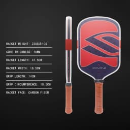 SLK Pickleball Paddle, Competition Grade with Enhanced Coating & Hot-Pressed Foam Core, USAPA Certified for Official Tournaments