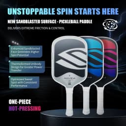 SLK Pickleball Paddle, Competition Grade with Enhanced Coating & Hot-Pressed Foam Core, USAPA Certified for Official Tournaments